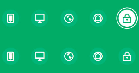 Efectos hover para iconos en CSS3